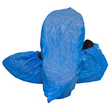 Safety Zone® ProGuard® CPE Embossed Shoe Covers, Blue, 100/Bag, 3 Bags/Case, 2XL/17" (SZNM2004B-CPE-2X) Case of 300