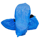 Safety Zone® ProGuard® CPE Embossed Shoe Covers, Blue, 100/Bag, 3 Bags/Case, X-Large/16" (SZNM2004B-CPE-XL) Case of 300