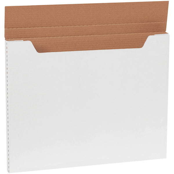 20 x 16 x 1" White Jumbo Fold-Over Mailers (M20161) Bundle Of 20