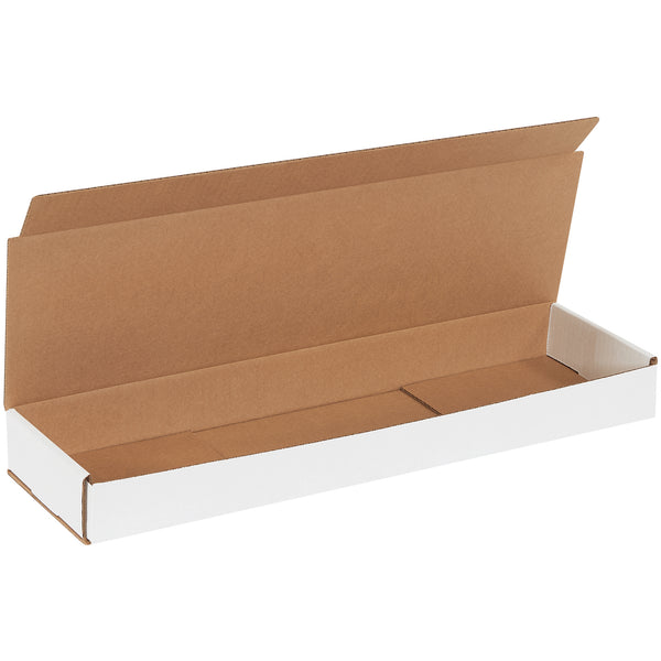 21 x 6 x 2" White Corrugated Mailers (M2162) Bundle Of 50