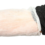 Safety Zone® PolyLite® Polypropylene Sleeves w/ Elastic Ends, 18", White, 100/Bag, 2 Bags/Case (SZNM2400) Case of 100 Pairs