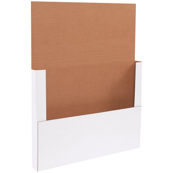 24 x 18 x 2" White Easy-Fold Mailers, Bundle Of 50 Bundle Of 50