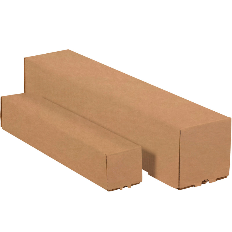 3 x 3 x 18" Kraft Square Mailing Tubes (M3318K) Bundle Of 25