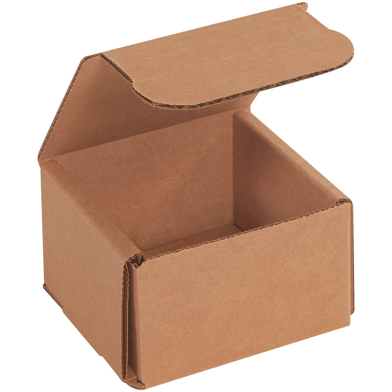 3 x 3 x 2" Kraft Corrugated Mailers (M332K) Bundle Of 50