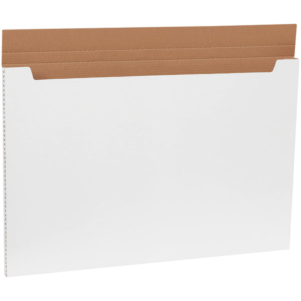 36 x 24 x 1" White Jumbo Fold-Over Mailers (M36241) Bundle Of 20