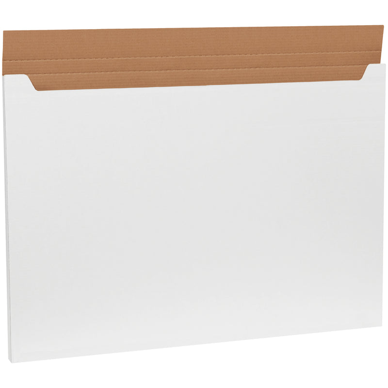 38 x 26 x 1" White Jumbo Fold-Over Mailer (M38261) Bundle Of 20
