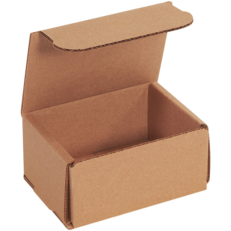 4 x 3 x 2" Kraft Corrugated Mailer (M432K) Bundle Of 50