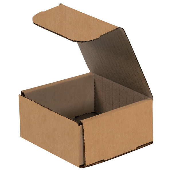 4 x 4 x 2" Kraft Corrugated Mailers (M442K) Bundle Of 50