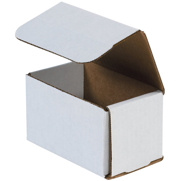 5 x 3 x 3" White Corrugated Mailers (M533) Bundle Of 50