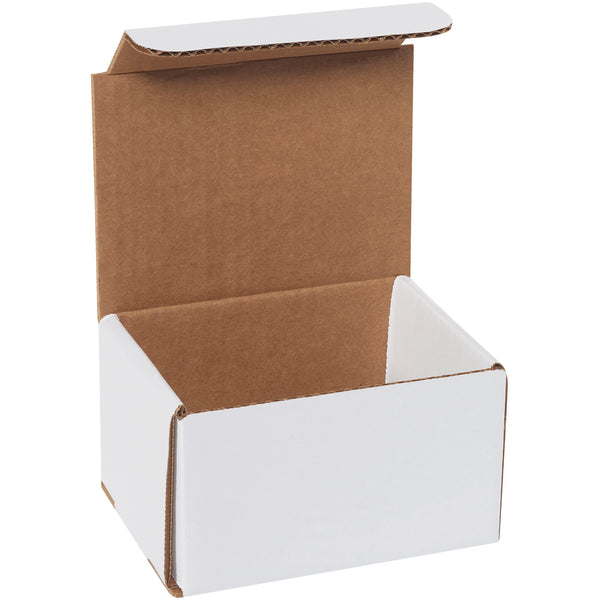 5 x 4 x 3" White Corrugated Mailers (M543) Bundle Of 50