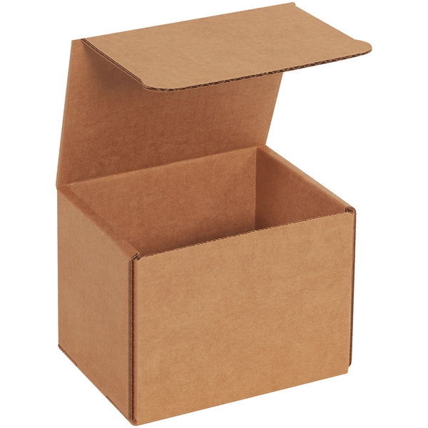 5 x 4 x 4" Kraft Corrugated Mailers (M544K) Bundle Of 50