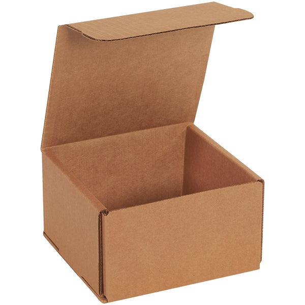 5 x 5 x 3" Kraft Corrugated Mailers (M553K) Bundle Of 50