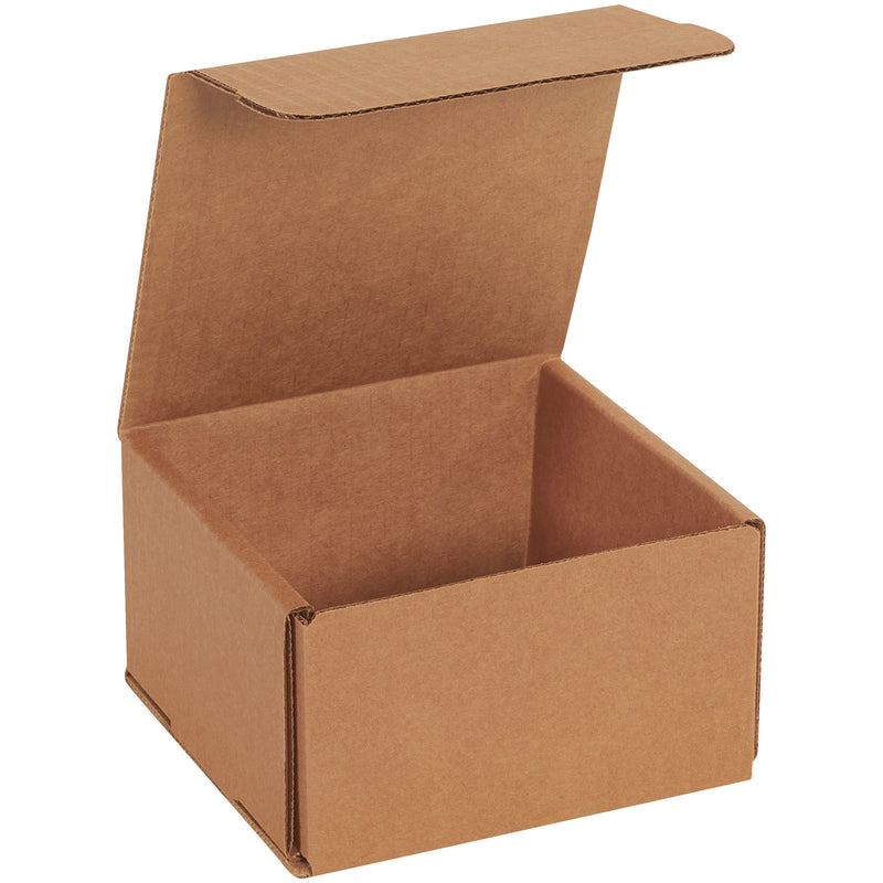 5 x 5 x 3" Kraft Corrugated Mailers (M553K) Bundle Of 50