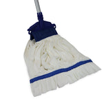 Hospeco® Microfiber Tube Mop, 11oz White, 12/Case (HOSM600011W-CS) Case of 12