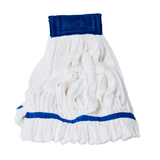 Hospeco® Microfiber Tube Mop, 11oz White, 12/Case (HOSM600011W-CS) Case of 12