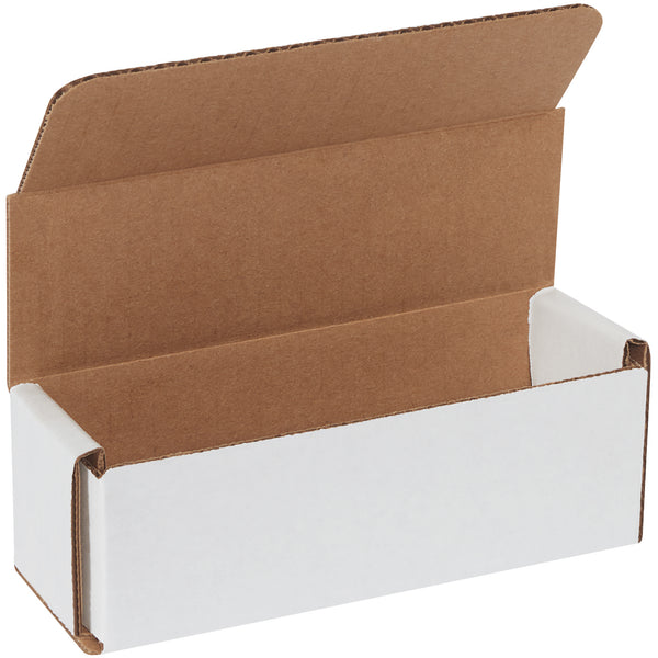 6 x 2 x 2" White Corrugated Mailers (M622) Bundle Of 50