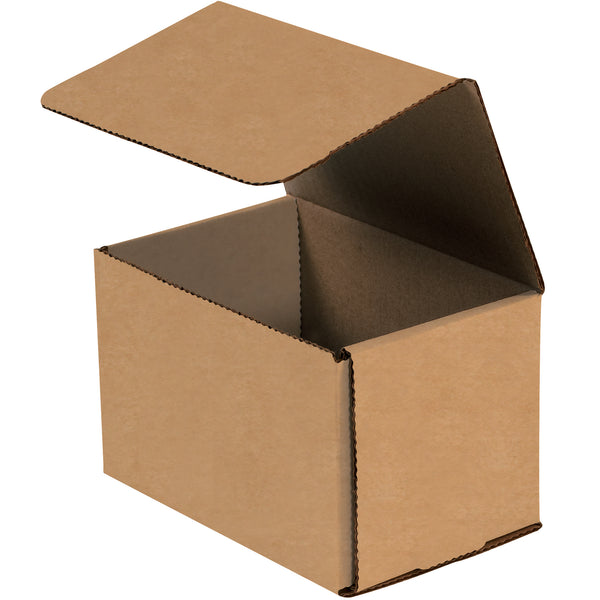 6 x 5 x 5" Kraft Corrugated Mailers (M655K) Bundle Of 50