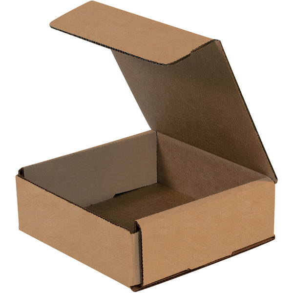6 x 6 x 2" Kraft Corrugated Mailers (M662K) Bundle Of 50