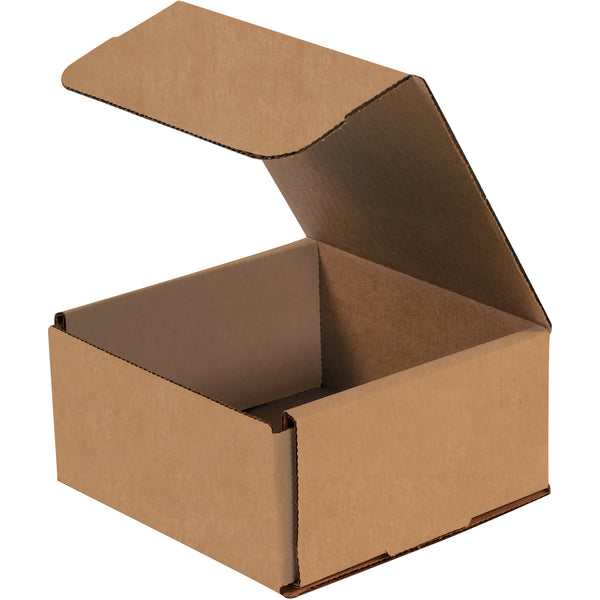 6 x 6 x 3" Kraft Corrugated Mailers (M663K) Bundle Of 50