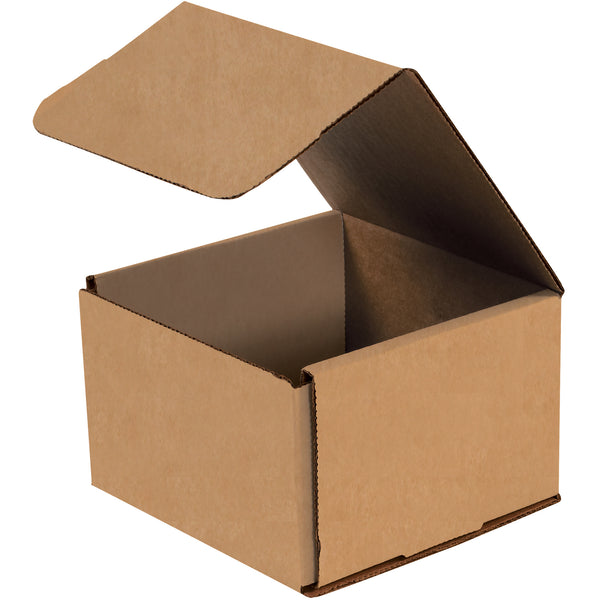 6 x 6 x 4" Kraft Corrugated Mailers (M664K) Bundle Of 50