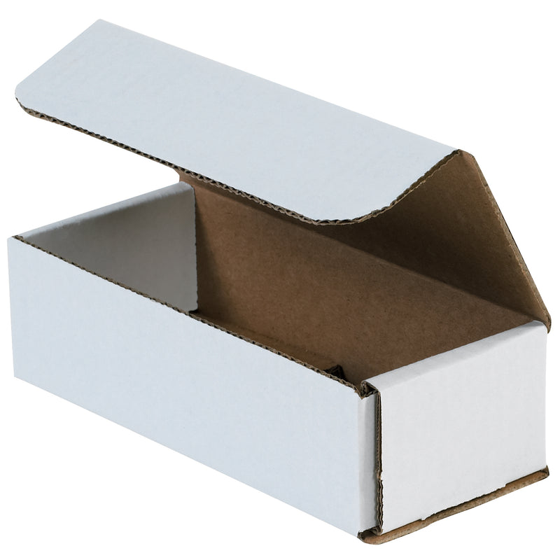 7 x 3 x 2" White Corrugated Mailers (M732) Bundle Of 50