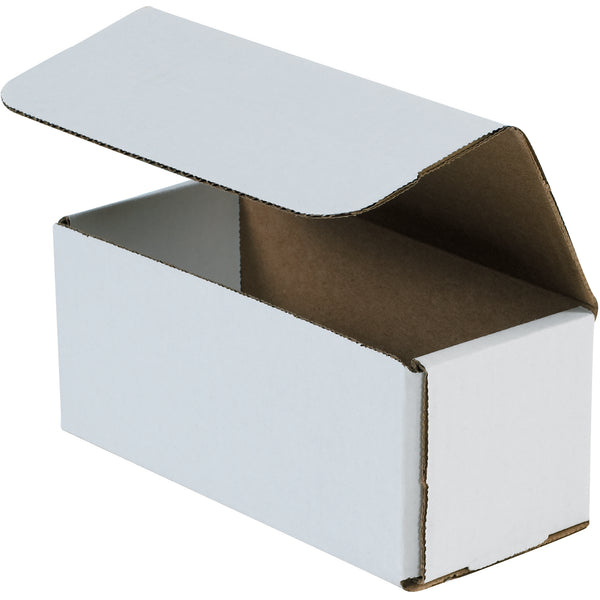 7 x 3 x 3" White Corrugated Mailers (M733) Bundle Of 50