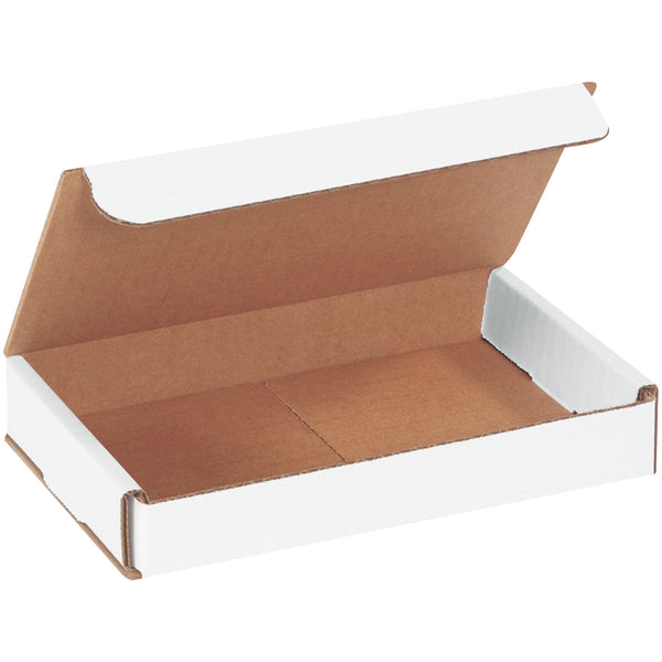 7 x 4 x 1" White Corrugated Mailers (M741) Bundle Of 50