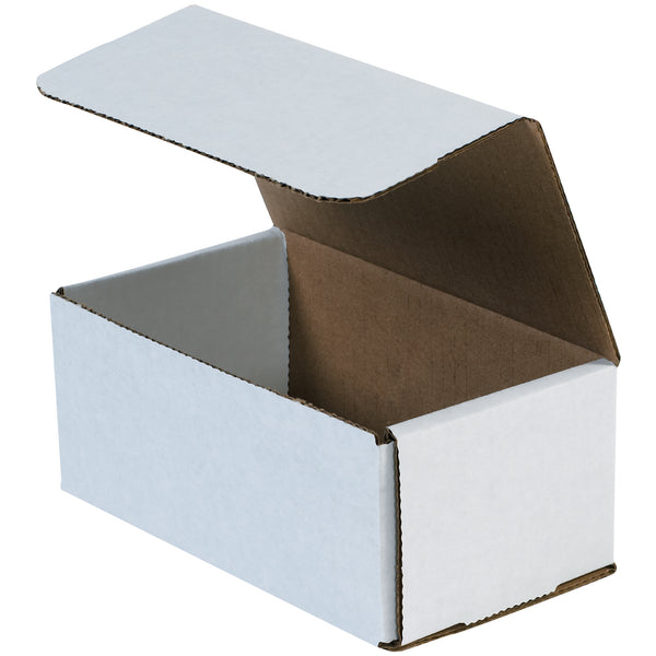 7 x 4 x 3" White Corrugated Mailers (M743) Bundle Of 50