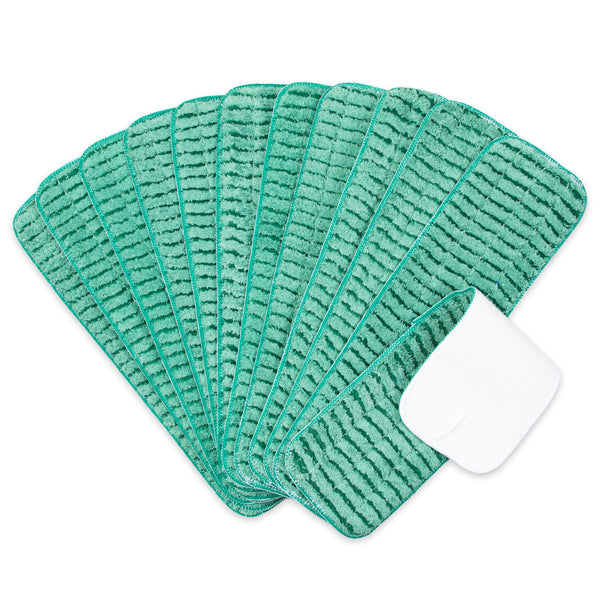 Arkwright Home Scrubbing Wet Flat Mop - 18", Green (M800018G) 12/PK