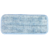 Hospeco® Microfiber Flat Wet Mop, 13", Blue, Pack of 12 (HOSM830013B) Pack of 12