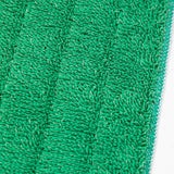 Hospeco® Microfiber Flat Wet Mop Pads Economy 18" Green, 120/Case (HOSM830018G-F-CS) Case of 120