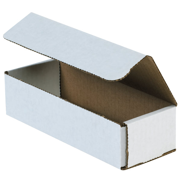 8 x 3 x 2" White Corrugated Mailers (M832) Bundle Of 50