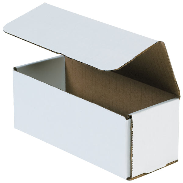 8 x 3 x 3" White Corrugated Mailers (M833) Bundle Of 50