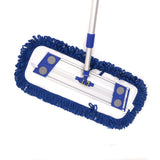 Hospeco® Fringed Dust Mops with Hook and Loop Backing, 24", Case of 72 (HOSM840024-CS) Case of 72