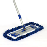 Hospeco® Fringed Dust Mops with Hook and Loop Backing, 18" (HOSM840018) Each