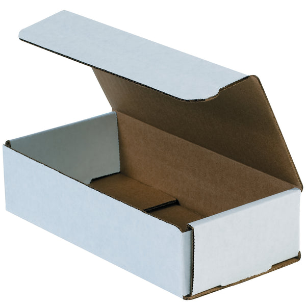 8 x 4 x 2" White Corrugated Mailers (M842) Bundle Of 50