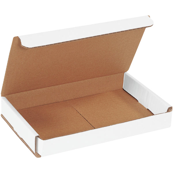 8 x 5 x 1" White Corrugated Mailers (M851) Bundle Of 50