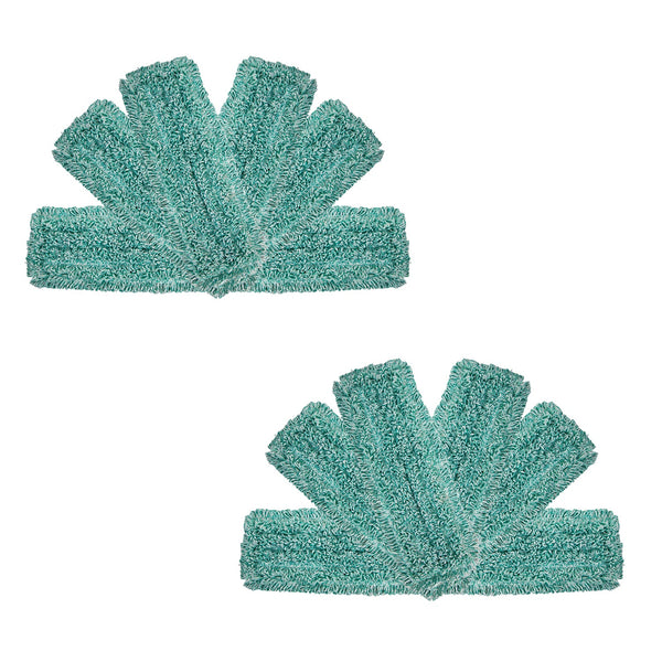 Arkwright Home Wet & Dry Mop Pad 18" Green (12/Pack) (PNP860018G) 12/PK