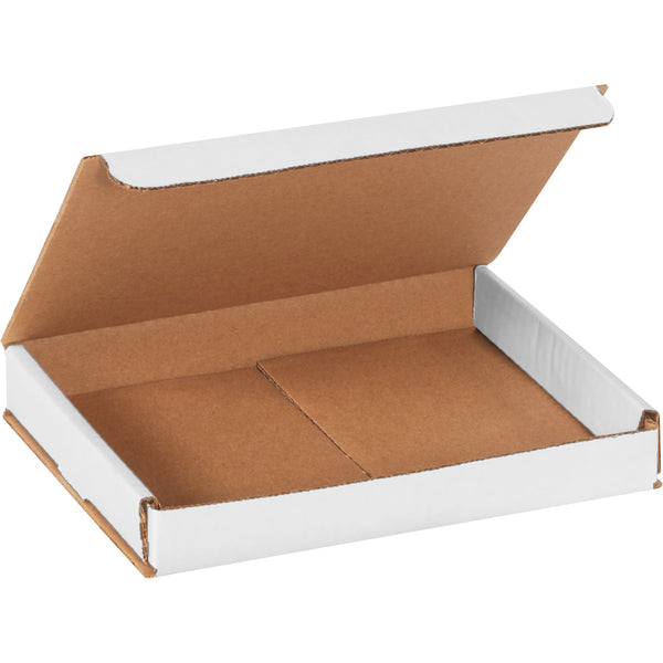 8 x 6 x 1" White Corrugated Mailers (M861) Bundle Of 50