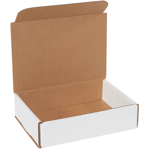 8 x 6 x 2" White Corrugated Mailers (M862) Bundle Of 50