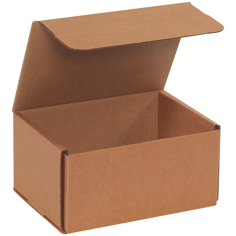 8 x 6 x 4" Kraft Corrugated Mailers (M864K) Bundle Of 50