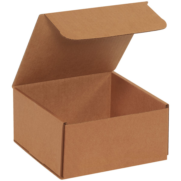 8 x 8 x 4" Kraft Corrugated Mailers (M884K) Bundle Of 50