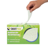Hospeco® Smart Pads Reusable Mop Pad 30/Box, Green, Case of 8 Boxes (HOSM901RMP-GR) Case of 8 Boxes