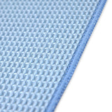 Hospeco® Microfiber Cloth Waffle 335 GSM Blue 16x16, 12/Pack (HOSMFCWA3351616BL) Pack of 12