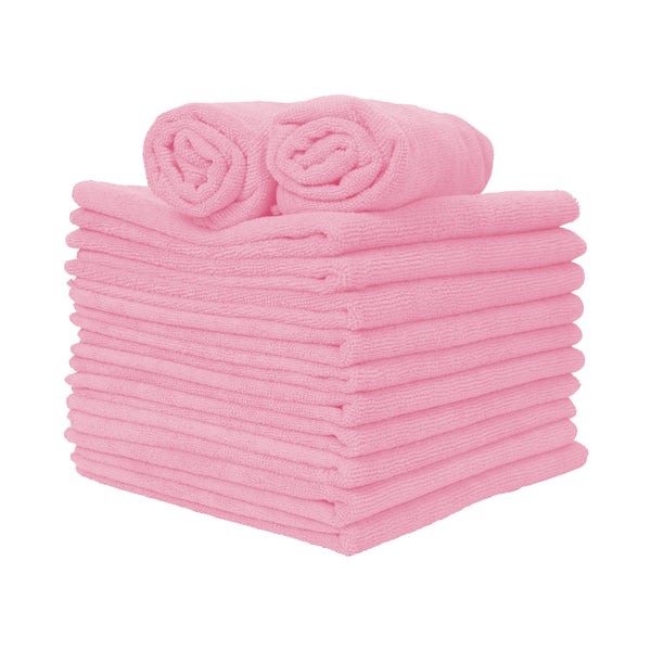 Arkwright Home SmartChoice MF Hand Towel 16x27 Pink (12/Pack) (PNP915105P) 12/PK