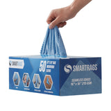 Hospeco® SmartRags XL Microfiber 35 Gram 16x16 Blue, Case of 400 (HOSM931B) Case of 400