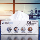 Hospeco® SmartRags XL Microfiber 35 Gram 16x16 White, Case of 400 (HOSM931W) Case of 400