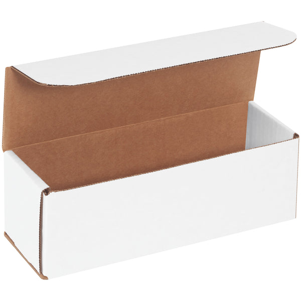 9 x 3 x 3" White Corrugated Mailers (M933) Bundle Of 50