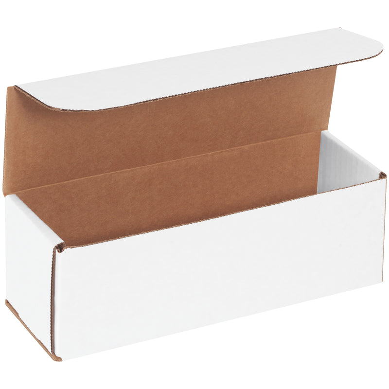 9 x 3 x 3" White Corrugated Mailers (M933) Bundle Of 50