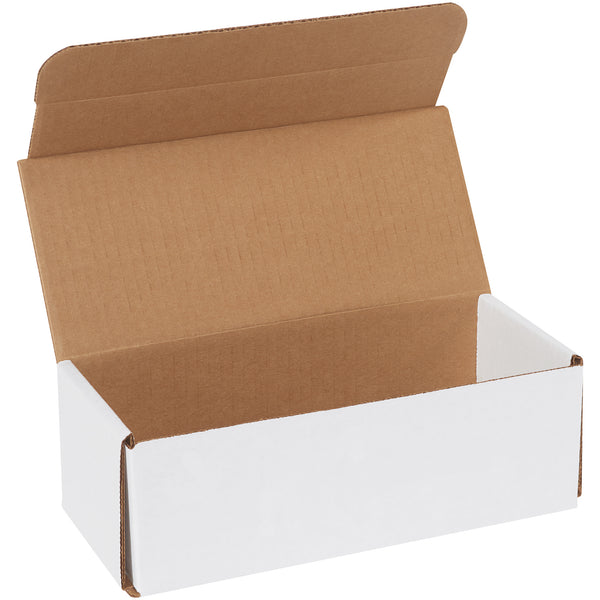 9 x 4 x 3" White Corrugated Mailers (M943) Bundle Of 50